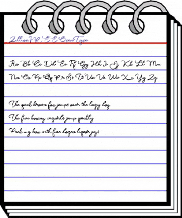 Zillion FREE Regular animated font preview Zillion FREE Regular animated font preview