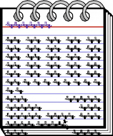 Zipper Regular animated font preview Zipper Regular animated font preview