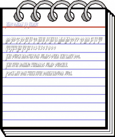 Zirconian 3D Italic Italic animated font preview Zirconian 3D Italic Italic animated font preview