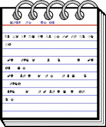 Zodiac Signs Regular animated font preview Zodiac Signs Regular animated font preview